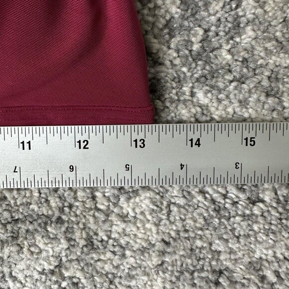 Lululemon Sports Bra Womens 8 Burgundy Racerback Keyhole Hook Eye Running Yoga - Picture 2 of 5